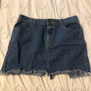 Afends Denim Skirt